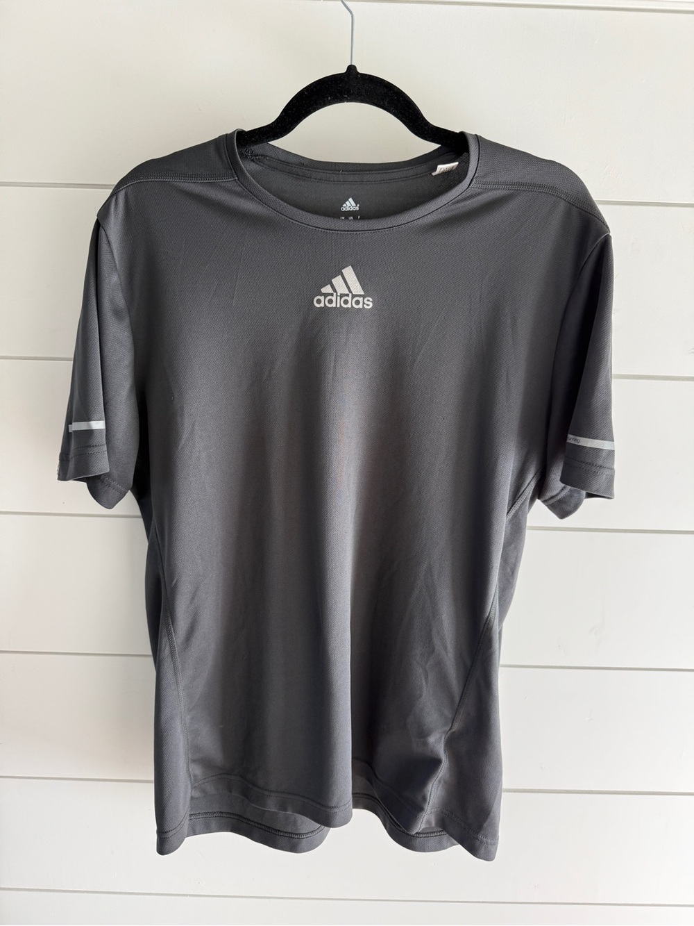 adidas Men's Black Short Sleeve Athletic Tee